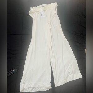 WeWoreWhat Ivory  Wide-Leg Pants Sz: XL Orig. $88